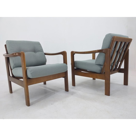 Image 1 of Paar vintage fauteuils van Knoll Antimott, Duitsland 1960