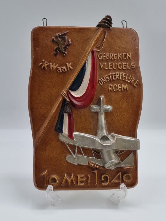 Image 1 of Plaquette Ter Ere Van De Militaire Luchtvaart