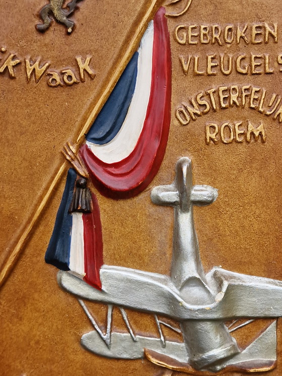 Image 1 of Plaquette Ter Ere Van De Militaire Luchtvaart