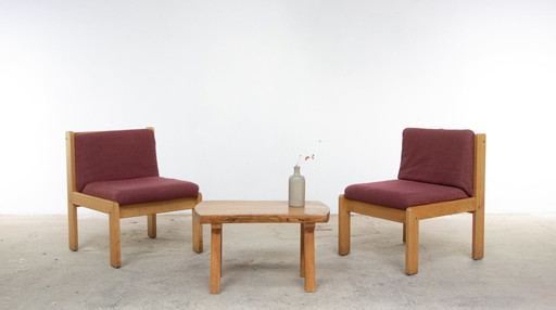 2x André Sornay stoelen