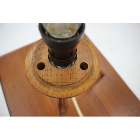 Image 1 of Vintage tafellamp van Uluv Krásná Jizba, Tsjecho-Slowakije 1960