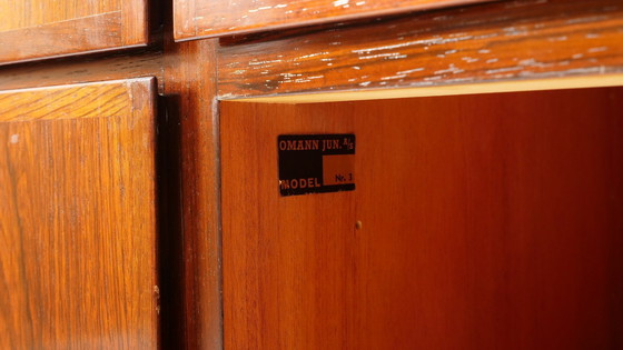 Image 1 of Vintage Deens Dressoir | Palissander | Omann Jun | 120 Cm