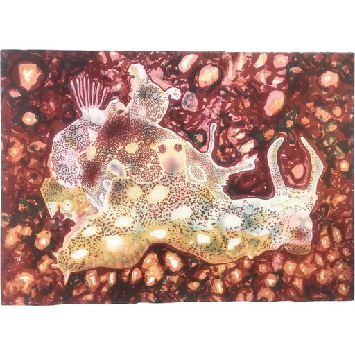 Vintage illustrator door Rafael Bartolozzi, Spanje 2002