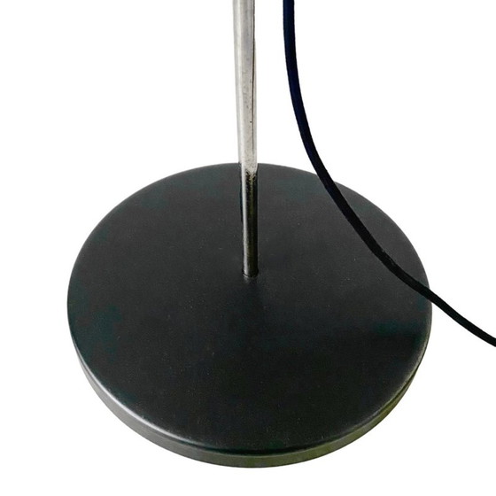 Image 1 of Mid-century verstelbare vloerlamp chroom wit 1960's