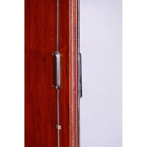 Image 1 of Vintage walnoten Bauhaus kast van Vichr a Spol, 1930-1939