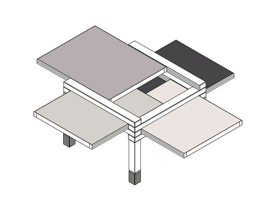 Image 1 of Sculptures Jeux Par4 Salontafel