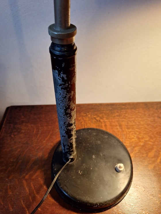 Image 1 of Vintage Metalen Bureaulamp