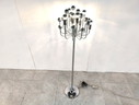 Vintage chromen spoetnik vloerlamp, jaren 1970