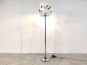 Vintage chromen spoetnik vloerlamp, jaren 1970