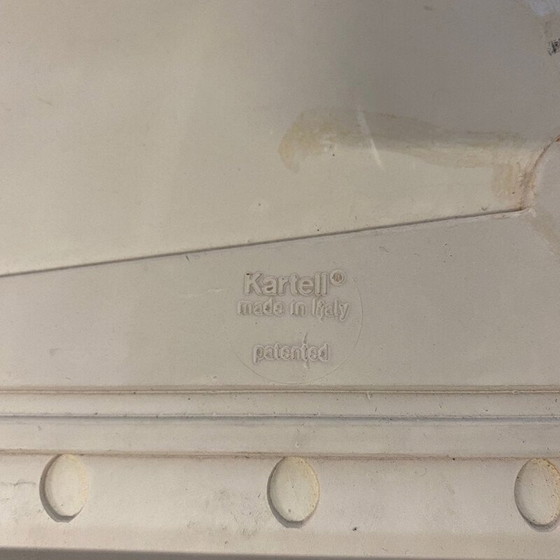 Image 1 of Vintage lichtbeige metalen salontafel van Kartell, 1978