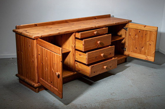 Image 1 of Bo Skan Deens design grenen dressoir