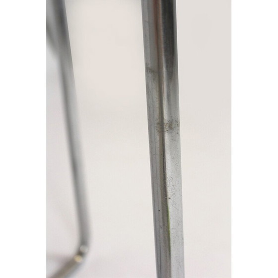 Image 1 of Vintage Bauhaus buisvormige stalen en houten eethoek door Mart Stam, Tsjecho-Slowakije 1930