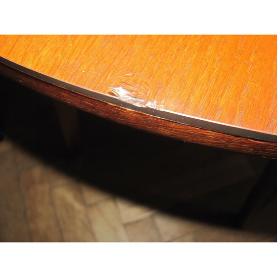 Image 1 of Ronde vintage salontafel van Interiér Praha, Tsjechië 1960