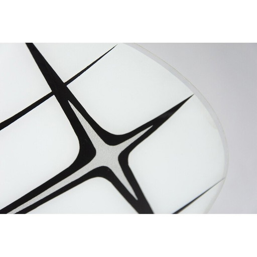 Vintage chromen hanglamp, Tsjecho-Slowakije 1950-1960