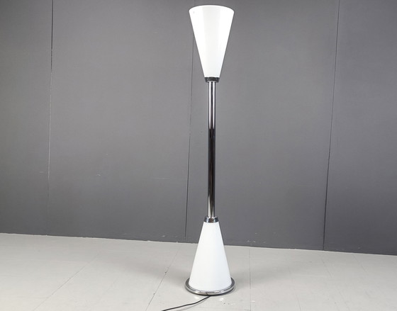 Image 1 of Vintage italiaanse design vloerlamp, 1990