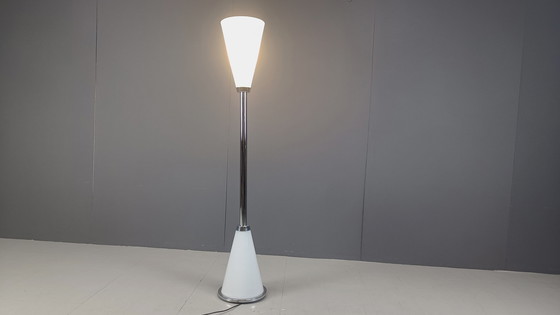 Image 1 of Vintage italiaanse design vloerlamp, 1990