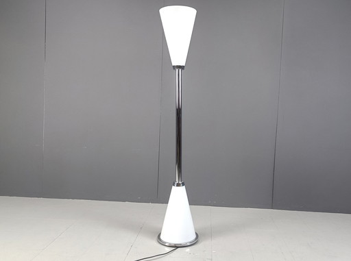 Vintage italiaanse design vloerlamp, 1990