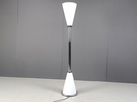 Image 1 of Vintage italiaanse design vloerlamp, 1990