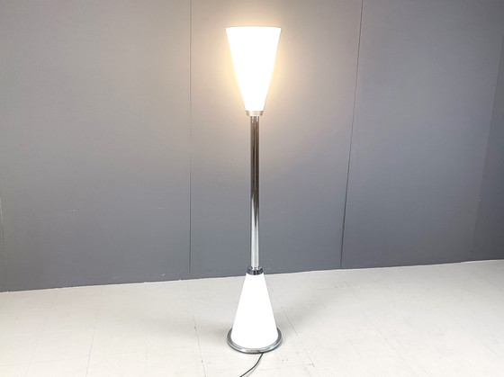 Image 1 of Vintage italiaanse design vloerlamp, 1990