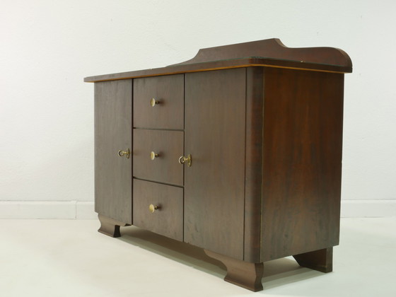 Image 1 of Vintage ladekast / dressoir, dressoir, jaren 40, Duitsland