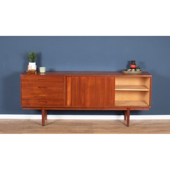 Image 1 of Vintage Scandinavisch Zweeds dressoir van teakhout, jaren 1960