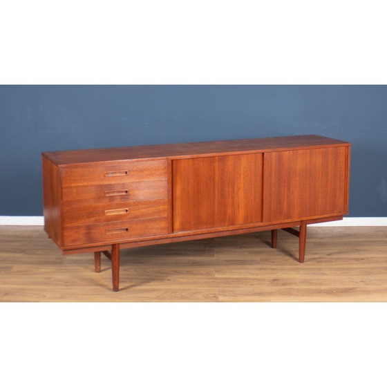 Image 1 of Vintage Scandinavisch Zweeds dressoir van teakhout, jaren 1960