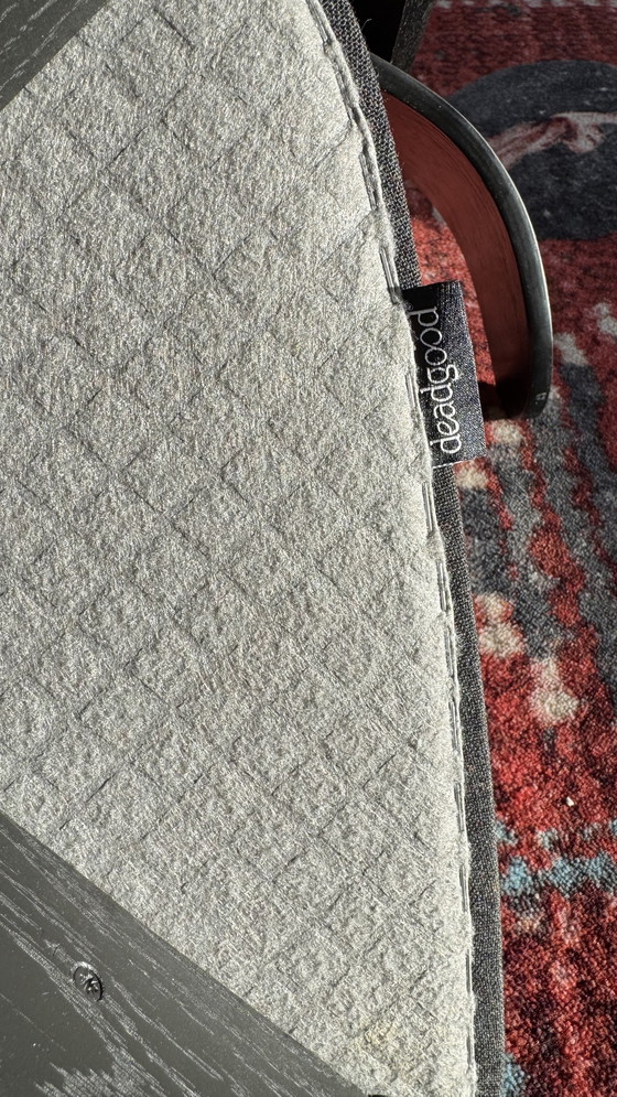 Image 1 of Complete Set – Large Working Table Met 6 Setter Chairs