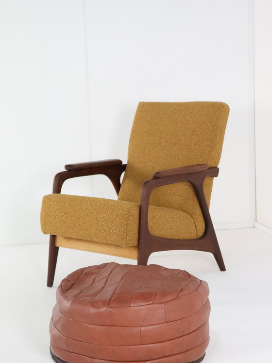 Image 1 of Fauteuil 'Soyen' Opnieuw Gestoffeerd Vintage