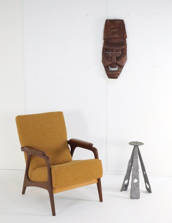 Image 1 of Fauteuil 'Soyen' Opnieuw Gestoffeerd Vintage