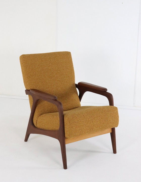 Image 1 of Fauteuil 'Soyen' Opnieuw Gestoffeerd Vintage