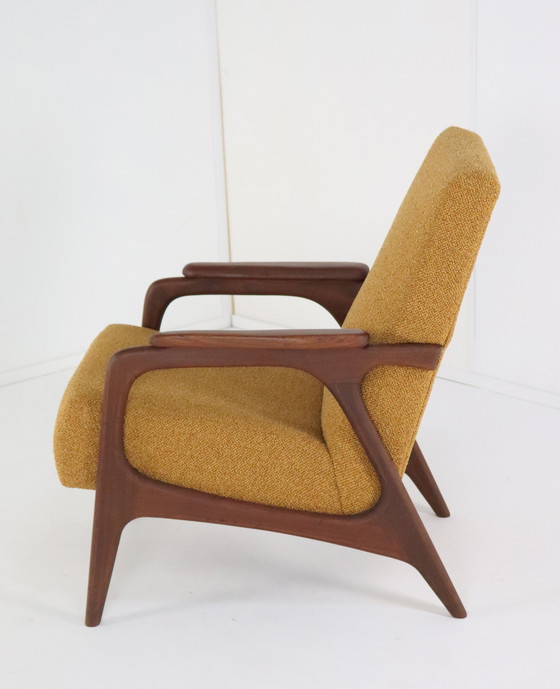 Image 1 of Fauteuil 'Soyen' Opnieuw Gestoffeerd Vintage