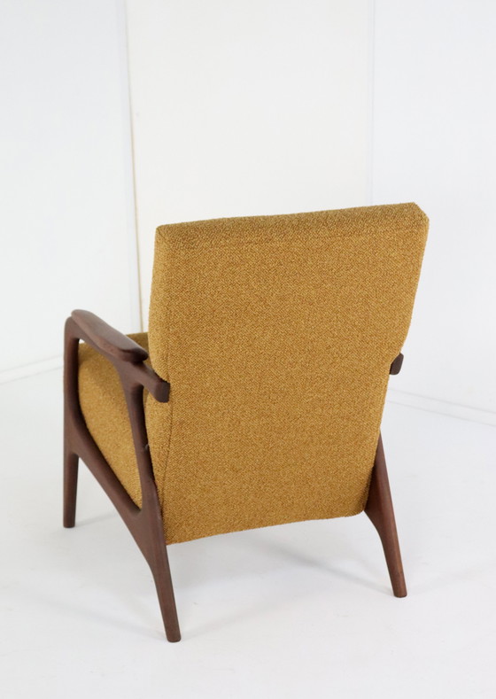 Image 1 of Fauteuil 'Soyen' Opnieuw Gestoffeerd Vintage