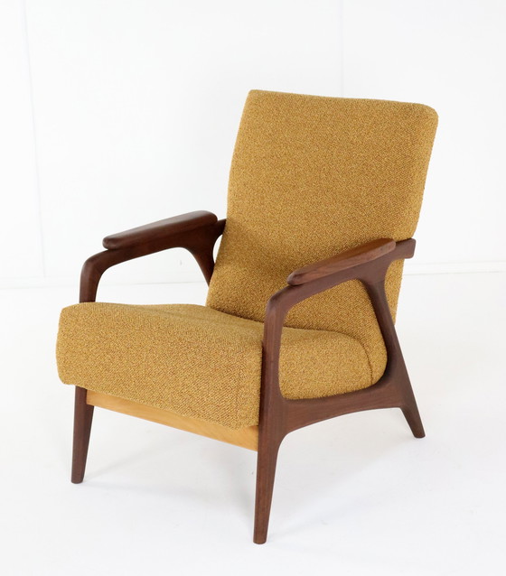 Image 1 of Fauteuil 'Soyen' Opnieuw Gestoffeerd Vintage