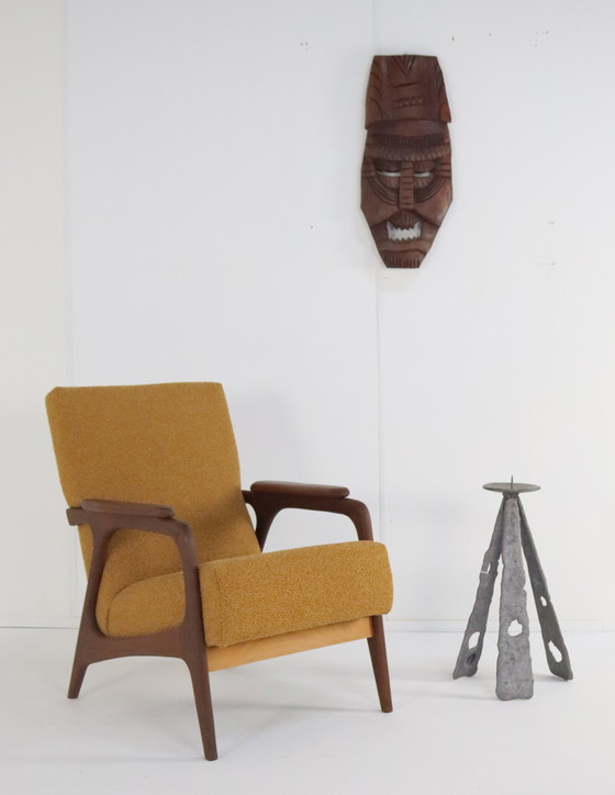 Image 1 of Fauteuil 'Soyen' Opnieuw Gestoffeerd Vintage