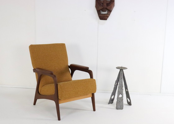 Image 1 of Fauteuil 'Soyen' Opnieuw Gestoffeerd Vintage