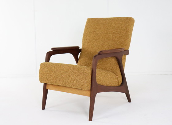 Image 1 of Fauteuil 'Soyen' Opnieuw Gestoffeerd Vintage