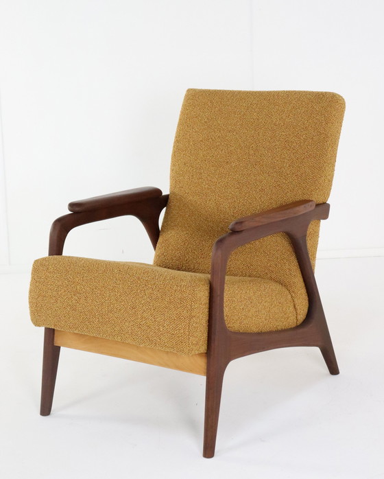 Image 1 of Fauteuil 'Soyen' Opnieuw Gestoffeerd Vintage