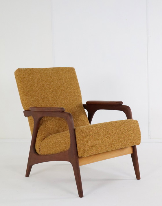 Image 1 of Fauteuil 'Soyen' Opnieuw Gestoffeerd Vintage