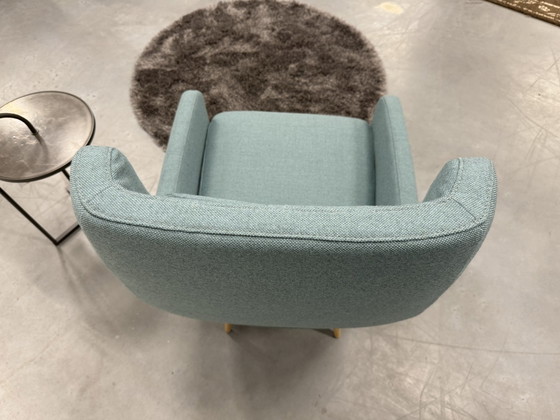 Image 1 of Gelderland Hold Tide Fauteuil 7850 Blauw Stof 