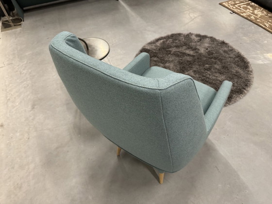 Image 1 of Gelderland Hold Tide Fauteuil 7850 Blauw Stof 