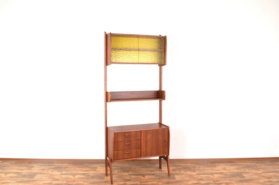 Image 1 of Mid Century Teak Veno Wandmeubel, 1960S.