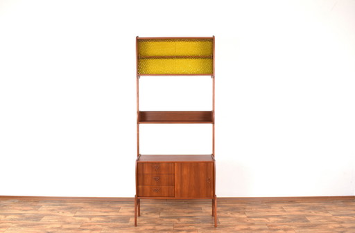 Mid Century Teak Veno Wandmeubel, 1960S.