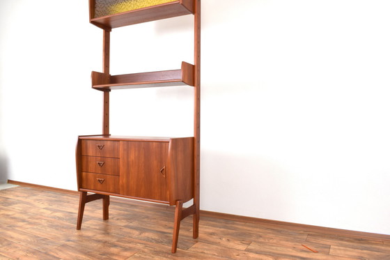 Image 1 of Mid Century Teak Veno Wandmeubel, 1960S.