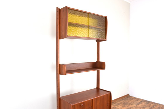 Image 1 of Mid Century Teak Veno Wandmeubel, 1960S.