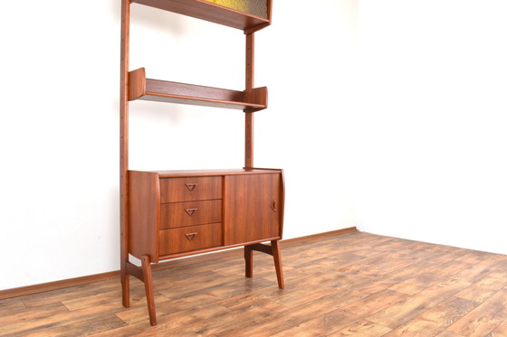 Image 1 of Mid Century Teak Veno Wandmeubel, 1960S.