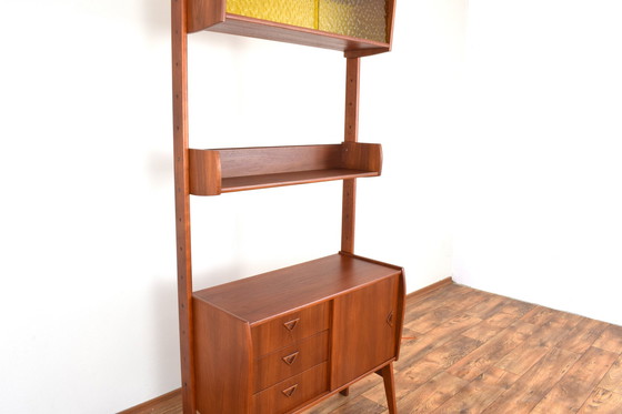 Image 1 of Mid Century Teak Veno Wandmeubel, 1960S.