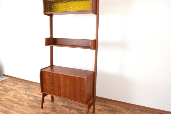 Image 1 of Mid Century Teak Veno Wandmeubel, 1960S.