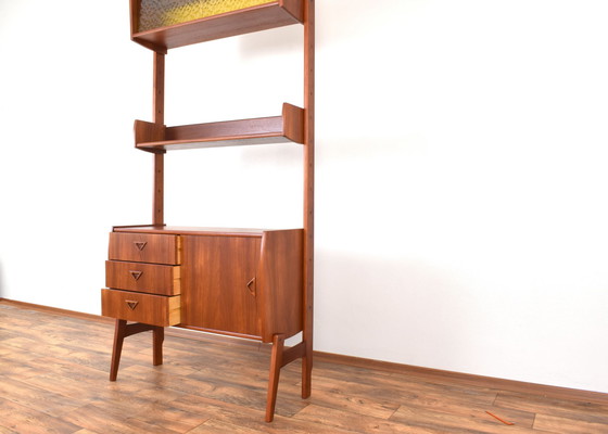 Image 1 of Mid Century Teak Veno Wandmeubel, 1960S.