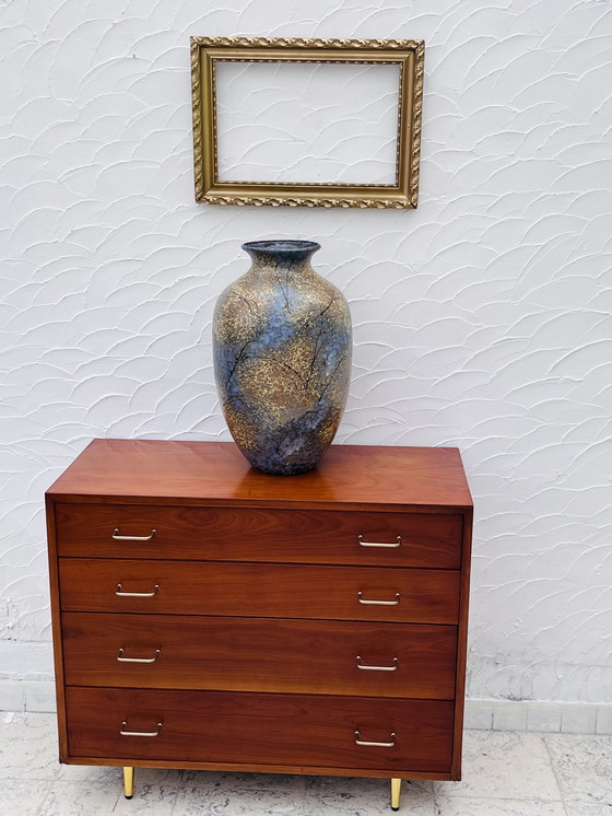 Image 1 of Verguld reliëf houten frame