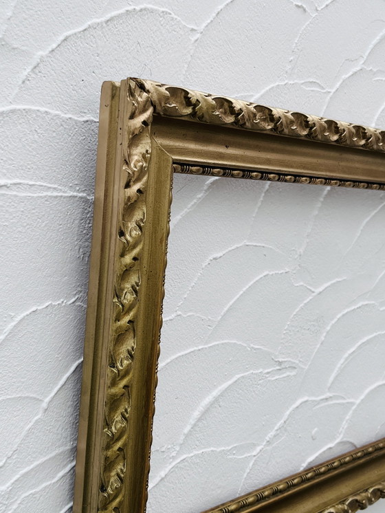 Image 1 of Verguld reliëf houten frame